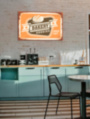BAKERY пекарня металлическая табличка оранжевый табличка на металле 