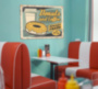 DONUTS AND COFFEE металлическая табличка для кофейни табличка на металле 