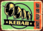 KEBAB металлическая табличка для шашлычной табличка на металле 