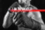 Картина I AM THE GREATEST мотивационный принт в спортзал на холсте