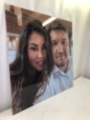 Картина на стекле Изображение пары на стекле по Фото  печать под заказ