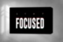 Картина Картина STAY FOCUSED мотивационная надпись черный белый на холсте