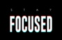 Картина Картина STAY FOCUSED мотивационная надпись черный белый на холсте