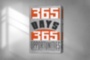 Картина 365 DAYS 365 OPPORTUNITIES мотивационная надпись на холсте