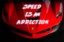 Картина SPEED IS AN ADDICTION мотивационная надпись на холсте
