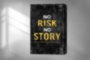 Картина Картина NO RISK NO STORY мотивационная надпись на холсте