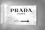 Картина Мода PRADA MARFA интерьерный принт вывеска белый серый - печать на холсте