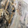Картина маслом Абстракция карамель коричневый бежевый 