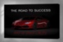 Картина THE ROAD TO SUCCESS принт с мотивационной надписью  на холсте