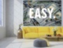 Картина Деньги Надпись Easy Интерьерный принт - печать на холсте